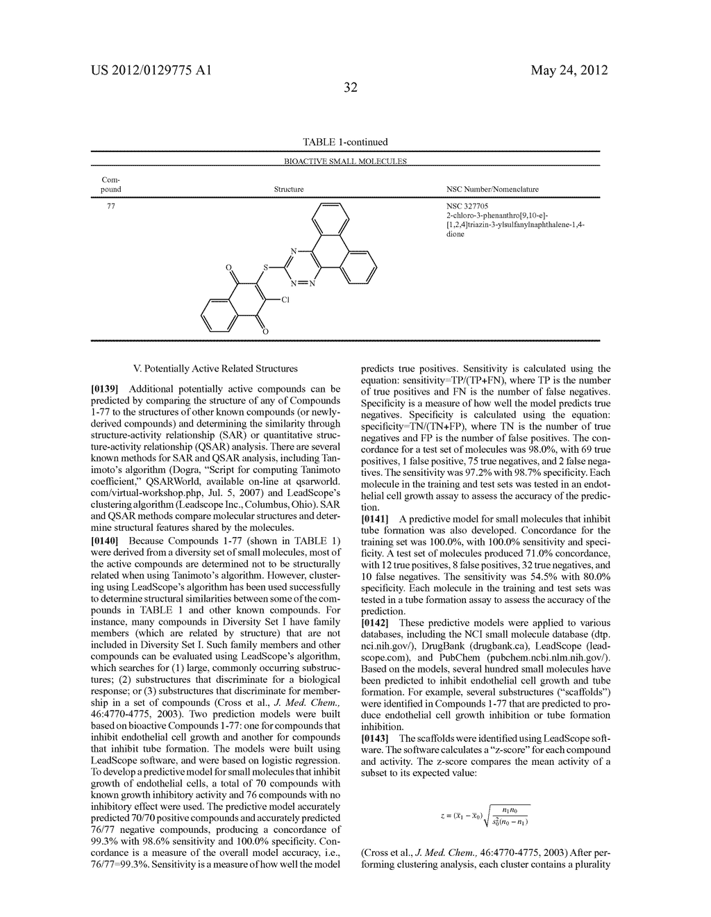 ANTIANGIOGENIC SMALL MOLECULES AND METHODS OF USE - diagram, schematic, and image 60