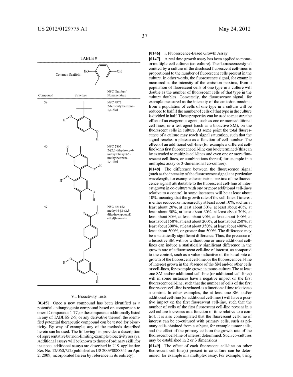 ANTIANGIOGENIC SMALL MOLECULES AND METHODS OF USE - diagram, schematic, and image 65