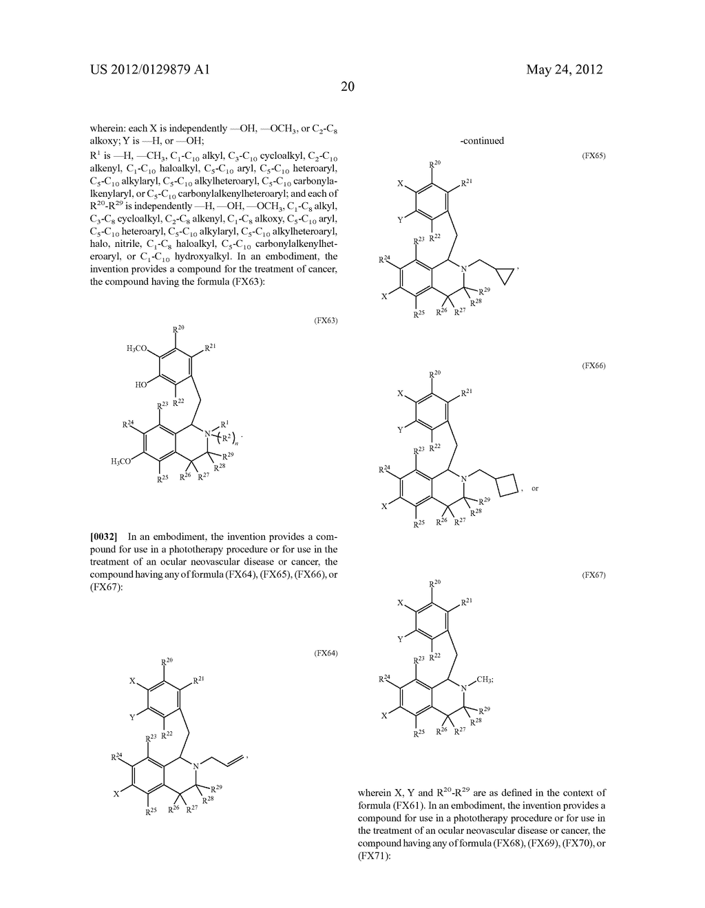 Compounds and Compositions for Use in Phototherapy and in Treatment of     Ocular Neovascular Disease and Cancers - diagram, schematic, and image 28