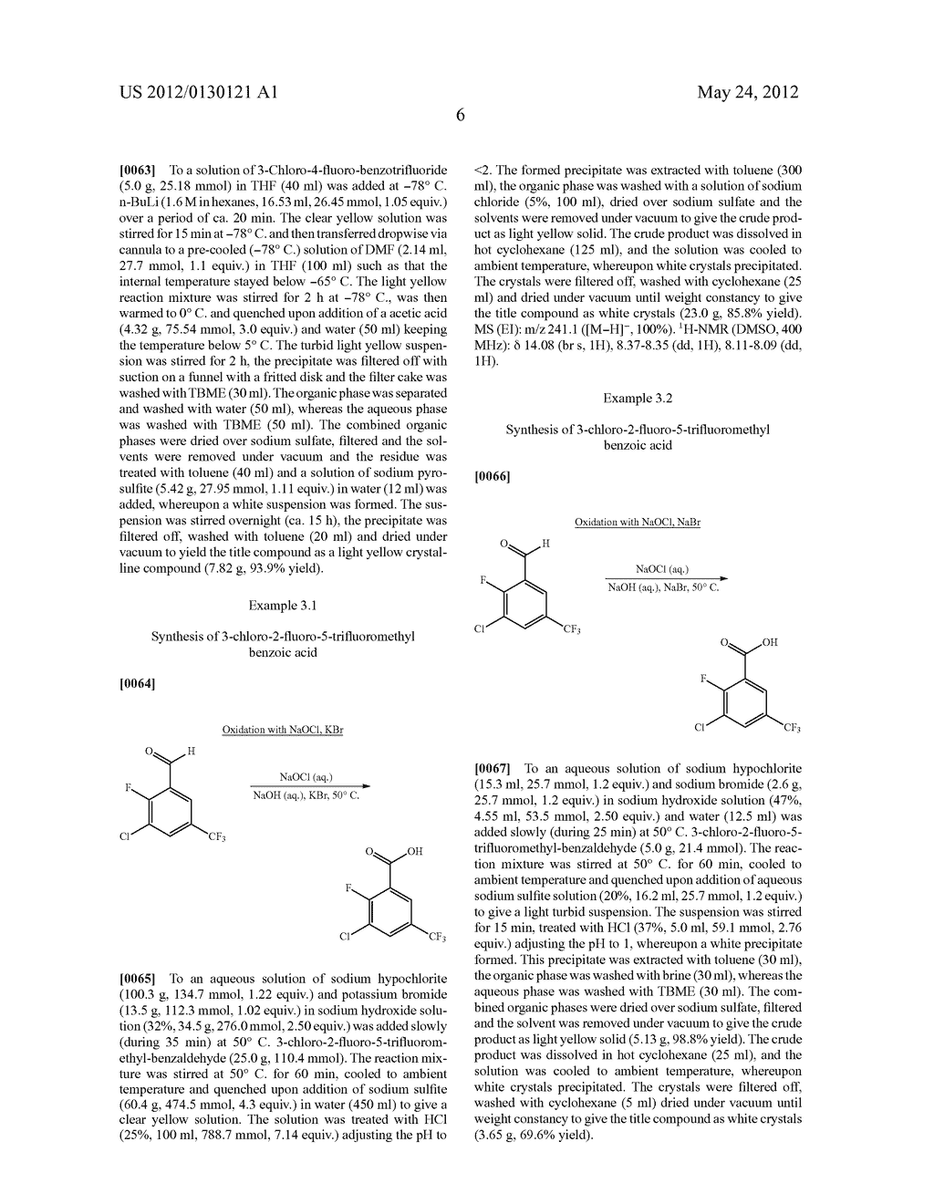 PROCESS FOR THE PREPARATION OF HALOGENATED BENZOIC ACID DERIVATIVES - diagram, schematic, and image 07