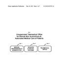 Unsupervised Telemedical Office for Remote &/or Autonomous & Automated     Medical Care of Patients diagram and image