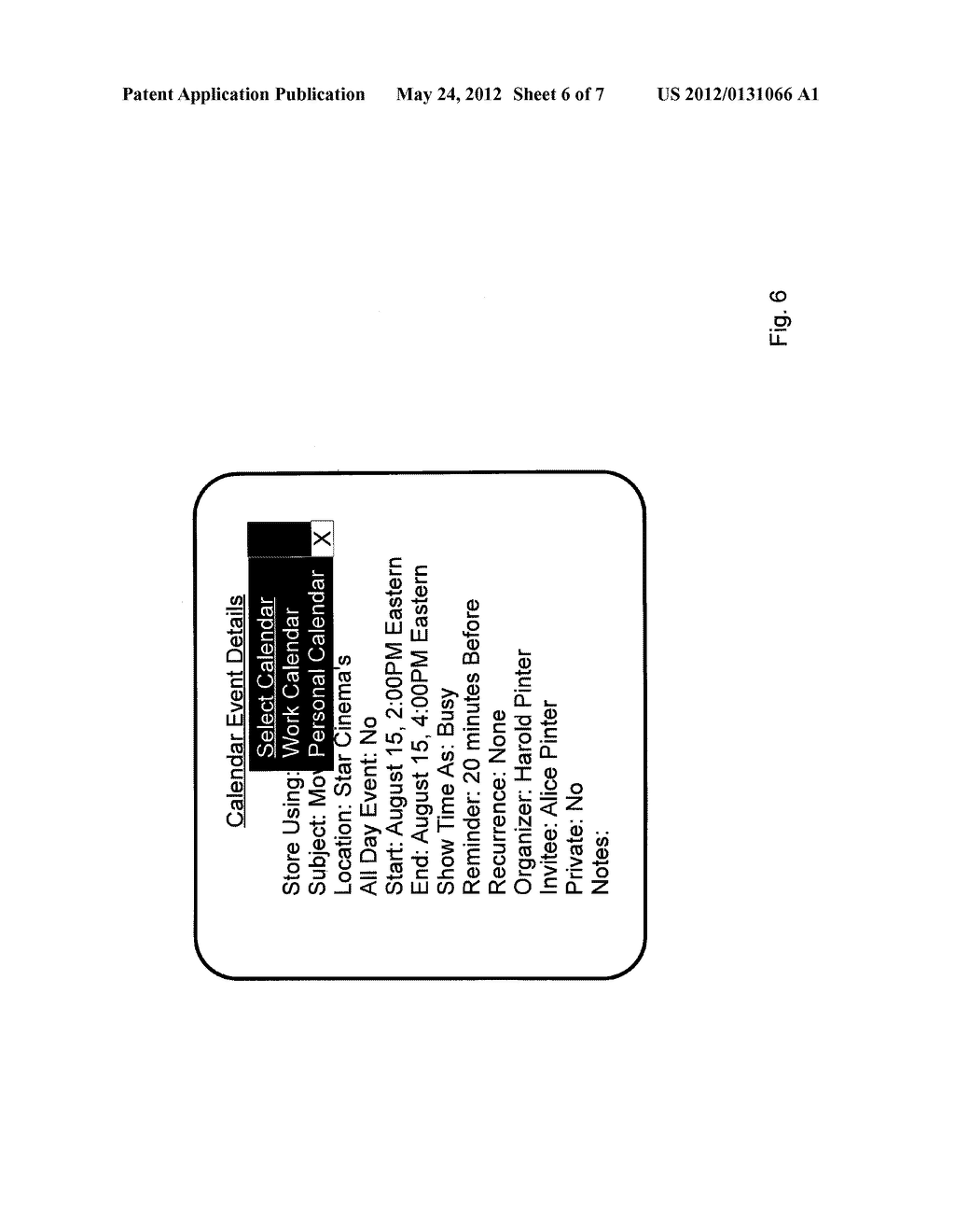 METHOD, DEVICE AND SYSTEM FOR RECORD STORAGE IN AN AUTOMATICALLY SELECTED     DATABASE - diagram, schematic, and image 07