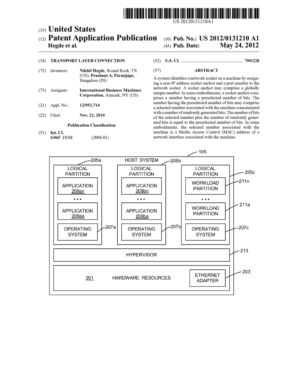 TRANSPORT LAYER CONNECTION - diagram, schematic, and image 01