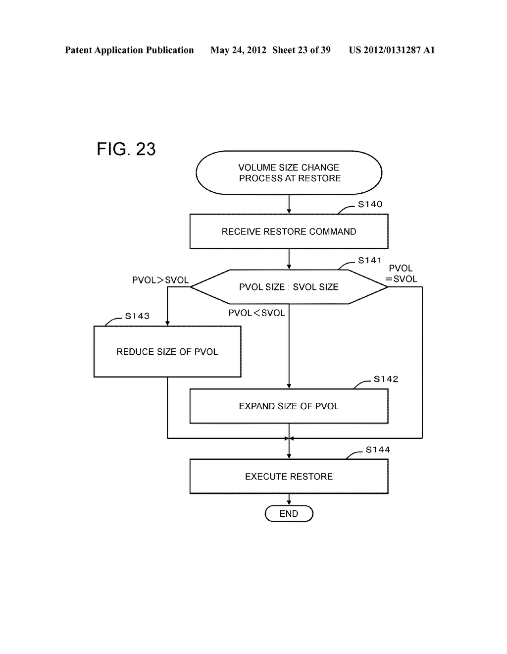 STORAGE CONTROL APPARATUS AND LOGICAL VOLUME SIZE SETTING METHOD - diagram, schematic, and image 24