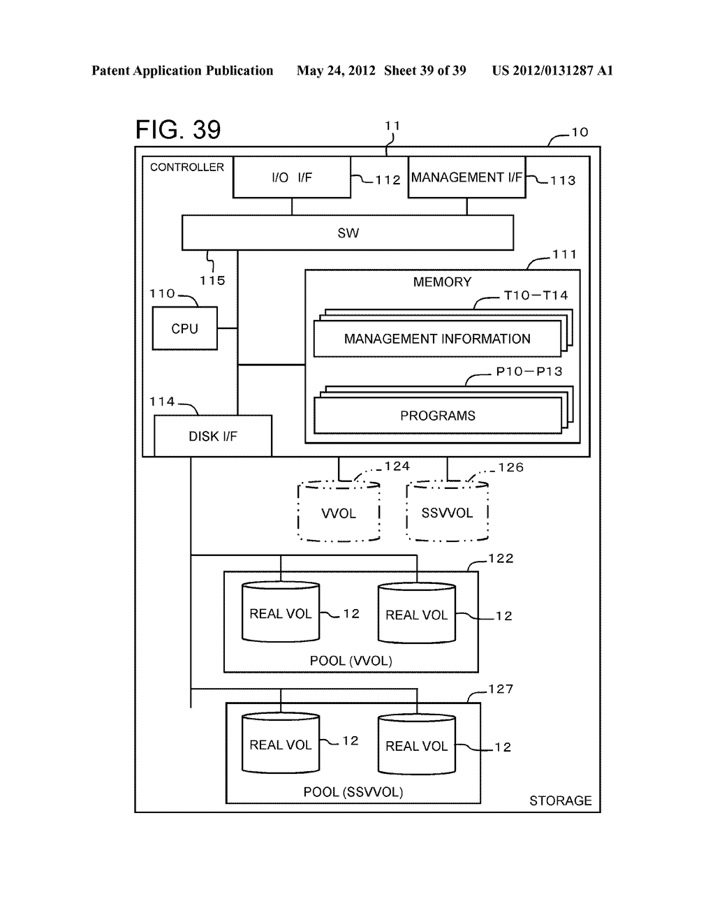 STORAGE CONTROL APPARATUS AND LOGICAL VOLUME SIZE SETTING METHOD - diagram, schematic, and image 40