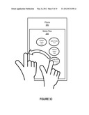 Flick to Send or Display Content diagram and image