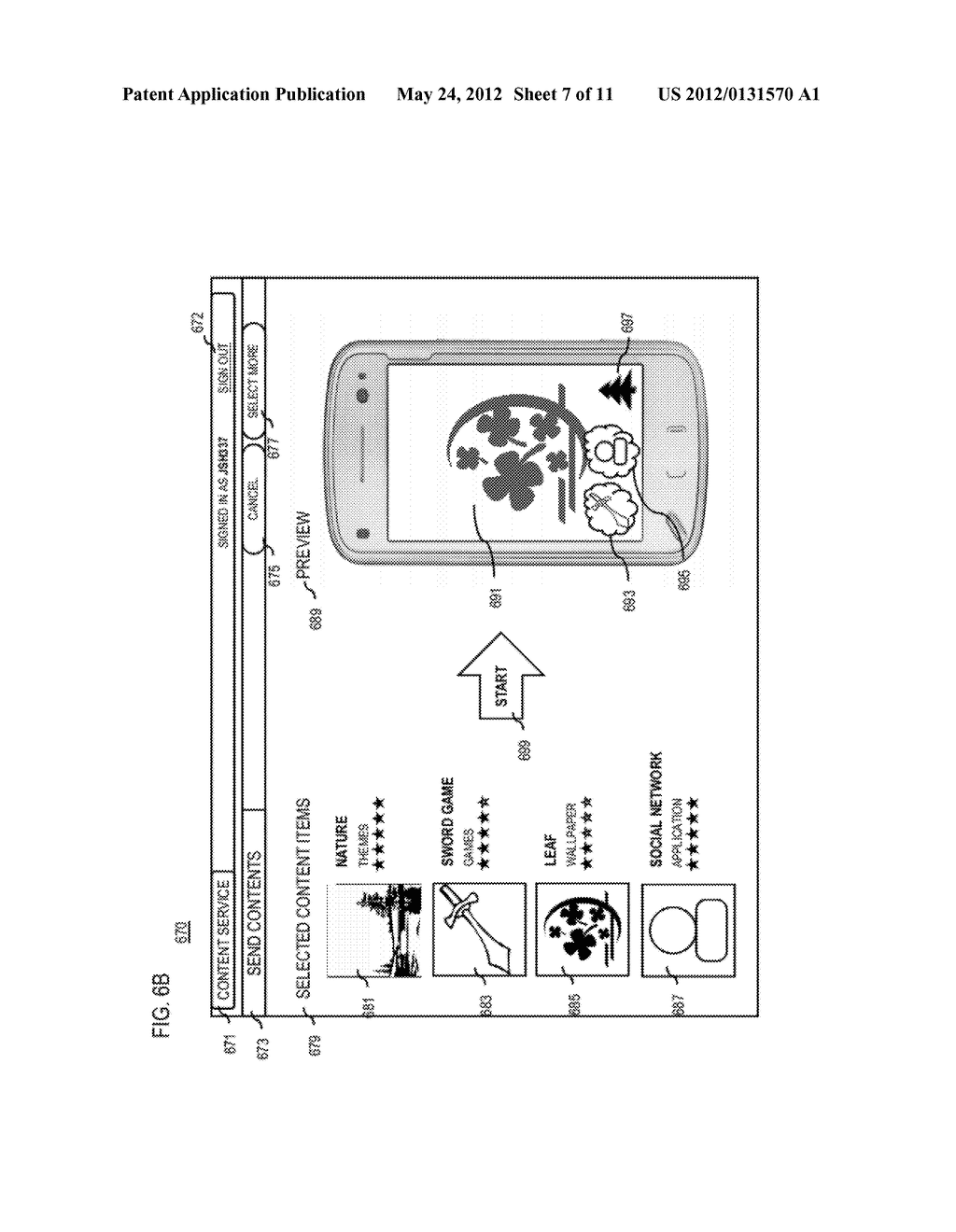 METHOD AND APPARATUS FOR CUSTOMIZING DEVICE CONTENT - diagram, schematic, and image 08