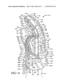 GLOVE WITH A TWO-PIECE WRIST GUARD diagram and image