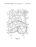 GLOVE WITH A TWO-PIECE WRIST GUARD diagram and image