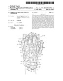 SPORTS GLOVE WITH AN ELASTICALLY JOINED PALM diagram and image