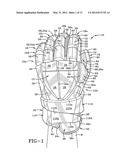 GLOVE HAVING ENHANCED THUMB CROTCH PADDING diagram and image