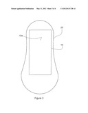 Integrated Flexible Textile Footwear with Graphic Insert diagram and image