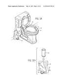 Toilet Bowl Cleaning Device Including Dual Activation Mechanism diagram and image