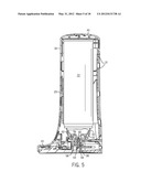 Toilet Bowl Cleaning Device Including Dual Activation Mechanism diagram and image