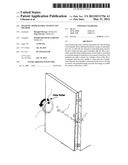 Hygienic Door Handle System and Method diagram and image