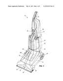 RECOVERY TANK FOR AN EXTRACTOR CLEANING MACHINE diagram and image