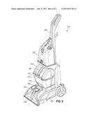 RECOVERY TANK FOR AN EXTRACTOR CLEANING MACHINE diagram and image