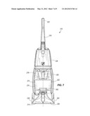 RECOVERY TANK FOR AN EXTRACTOR CLEANING MACHINE diagram and image