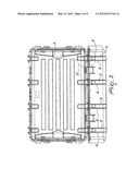 Hinge for transport cases, trunks, suitcases and the like diagram and image