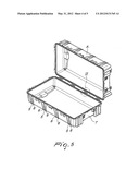 Hinge for transport cases, trunks, suitcases and the like diagram and image