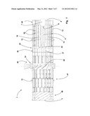 DRYING CYLINDER OF THE TYPE FOR PLANTS FOR THE PRODUCTION OF BITUMINOUS     MACADAMS diagram and image