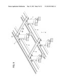 DOUBLE FLOOR STRUCTURE AND SUPPORT LEG FOR DOUBLE FLOOR STRUCTURE diagram and image