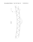 THIN MIRROR WITH TRUSS BACKING AND MOUNTING ARRANGEMENT THEREFOR diagram and image