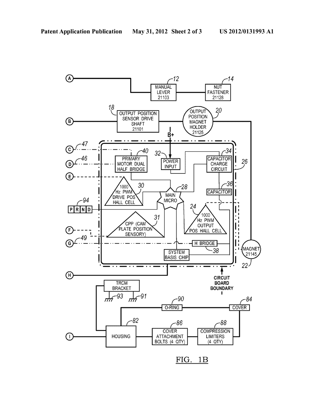 Shift-By-Wire Default-To-Park Functional Verification - diagram, schematic, and image 03