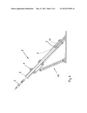 WEAPON WITH RECOIL AND BRAKING DEVICE, DAMPING THIS RECOIL diagram and image