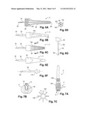 DEVICE INCLUDING AN APPLICATOR FOR APPLYING EYELINER diagram and image