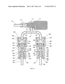 Pnumatically actuated bi-propellant valve (PABV) system for a throttling     vortex engine diagram and image