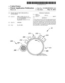 WASTE COLLECTION TUBE HAVING A LIVING HINGE diagram and image