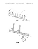 WASTE COLLECTION TUBE HAVING A LIVING HINGE diagram and image