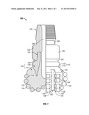 CUTTER WITH DIAMOND SENSORS FOR ACQUIRING INFORMATION RELATING TO AN     EARTH-BORING DRILLING TOOL diagram and image