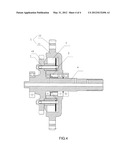 BEARING TYPE OVERRUNNING CLUTCH STRUCTURE diagram and image