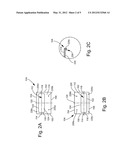 HOLDING DEVICE FOR DRIED BIOLOGICAL FLUID SPOTTING MEMBRANE AND RELATED     METHODS diagram and image