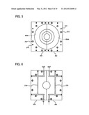 LARGE RETURNABLE CONTAINER, METHOD AND APPARATUS FOR MOLDING THE  SAME,     AND BLOW MOLD WITH SEPARATE HEATING ZONES diagram and image