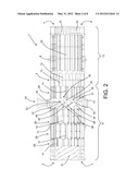 ROTARY DRIER FOR PLANTS FOR THE PRODUCTION OF BITUMINOUS MACADAMS WITH THE     USE OF RECYCLED MATERIALS diagram and image