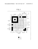 TWO-DIMENSIONAL CODE HAVING RECTANGULAR REGION PROVIDED WITH SPECIFIC     PATTERNS FOR SPECIFY CELL POSITIONS AND DISTINCTION FROM BACKGROUND diagram and image