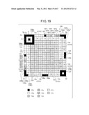 TWO-DIMENSIONAL CODE HAVING RECTANGULAR REGION PROVIDED WITH SPECIFIC     PATTERNS FOR SPECIFY CELL POSITIONS AND DISTINCTION FROM BACKGROUND diagram and image