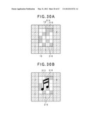 TWO-DIMENSIONAL CODE HAVING RECTANGULAR REGION PROVIDED WITH SPECIFIC     PATTERNS FOR SPECIFY CELL POSITIONS AND DISTINCTION FROM BACKGROUND diagram and image