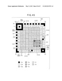 TWO-DIMENSIONAL CODE HAVING RECTANGULAR REGION PROVIDED WITH SPECIFIC     PATTERNS FOR SPECIFY CELL POSITIONS AND DISTINCTION FROM BACKGROUND diagram and image