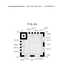 TWO-DIMENSIONAL CODE HAVING RECTANGULAR REGION PROVIDED WITH SPECIFIC     PATTERNS FOR SPECIFY CELL POSITIONS AND DISTINCTION FROM BACKGROUND diagram and image