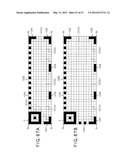 TWO-DIMENSIONAL CODE HAVING RECTANGULAR REGION PROVIDED WITH SPECIFIC     PATTERNS FOR SPECIFY CELL POSITIONS AND DISTINCTION FROM BACKGROUND diagram and image