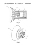 ROTARY ATOMIZER COMPRISING AN ATOMIZER BELL AND A RETAINER diagram and image