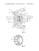 ROTARY ATOMIZER COMPRISING AN ATOMIZER BELL AND A RETAINER diagram and image