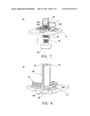 ELEVATING MECHANISM FOR PROJECTION APPARATUS diagram and image