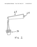 Article holder adapted for being supported by a fence diagram and image