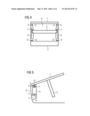 DEVICE FOR CONNECTING A TABLE TO THE SIDE WALL OF A VEHICLE diagram and image