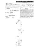 Umbrella holder system for docks and decks diagram and image